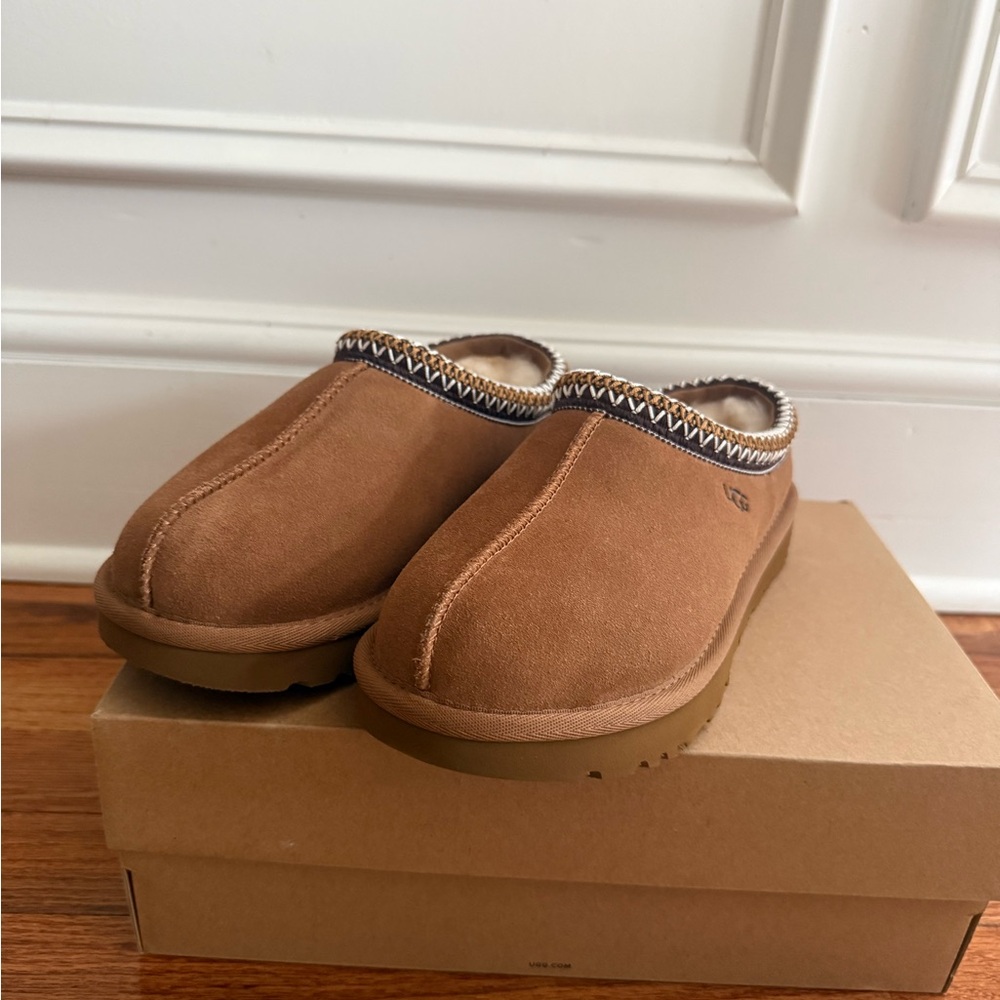 UGG Chestnut Slip-On Shearling Mule
